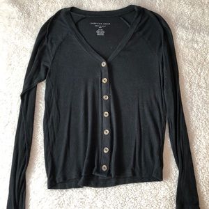 American Eagle Button Top
